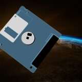 Floppy disk nello spazio, in orbita sulla ISS