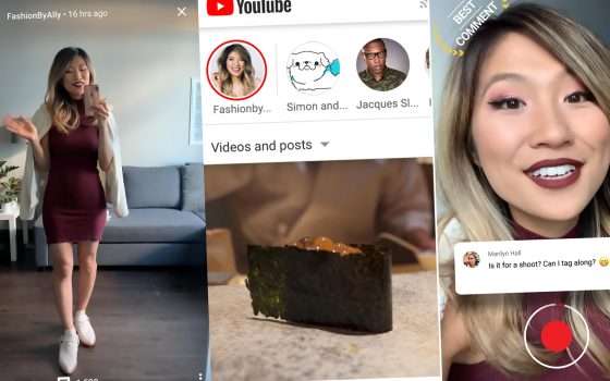 Prepariamoci: le Storie di YouTube stanno arrivando