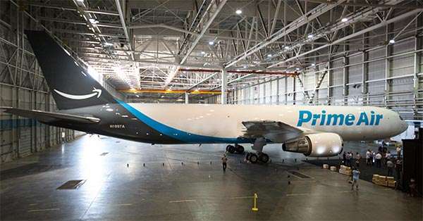 Un aereo della flotta Amazon Air