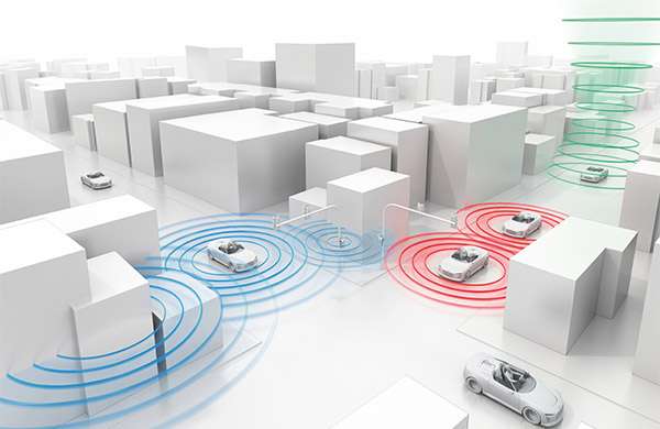Le tecnologie V2V e V2I per la mobilità del futuro secondo Audi