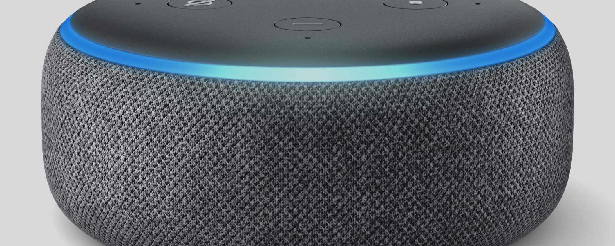 Benvenuta Alexa: Amazon Echo Dot 3a Generazione scontato del 50%