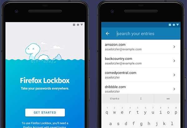 Firefox Lockbox, il password manager di Mozilla per Android