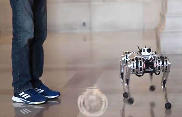 Il robot Mini Cheetah del MIT