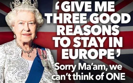 Regina Elisabetta e Brexit