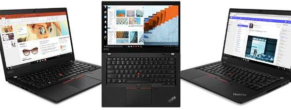 I nuovi laptop Lenovo ThinkPad T495, T495s e X395