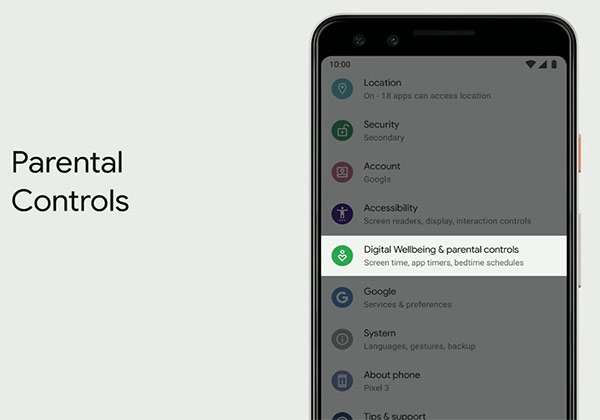 Google I/O 2019: Android Q e il parental control