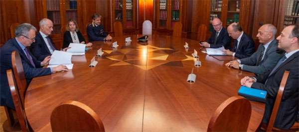 La firma dell'accordo siglato dalla Polizia di Stato con Cisco