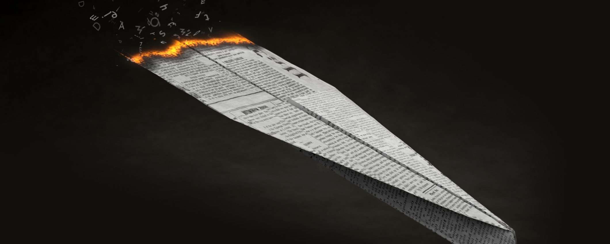 La notizia era un falso, online come offline