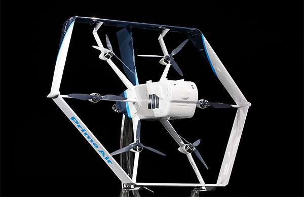 Amazon Prime Air, il nuovo drone per le consegne