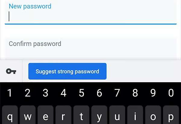 Chrome 75 su Android suggerisce le nuove password