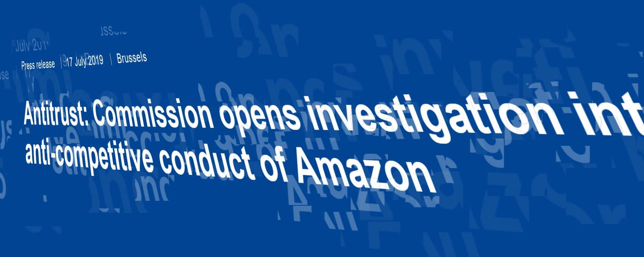 Amazon nel mirino dell'Antitrust europea