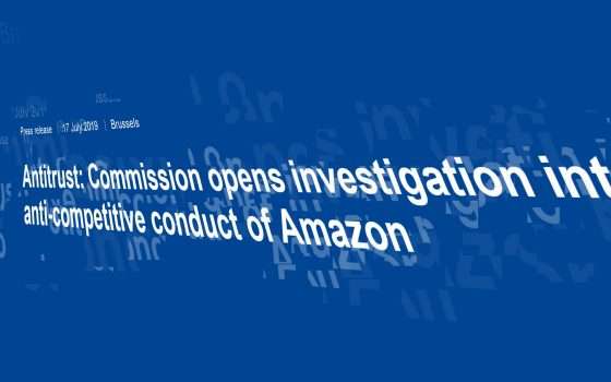 Amazon nel mirino dell'Antitrust europea