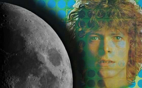 Quel sottile filo che lega David Bowie alla Luna