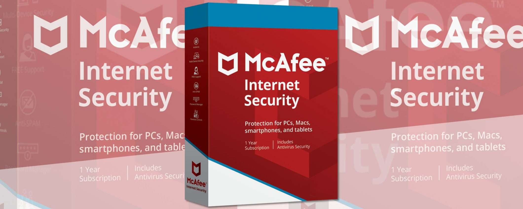 McAfee Internet Security 2019 in offerta a € 10,99