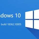 Windows 10 19H2 build 18362.10005: ciao Alexa