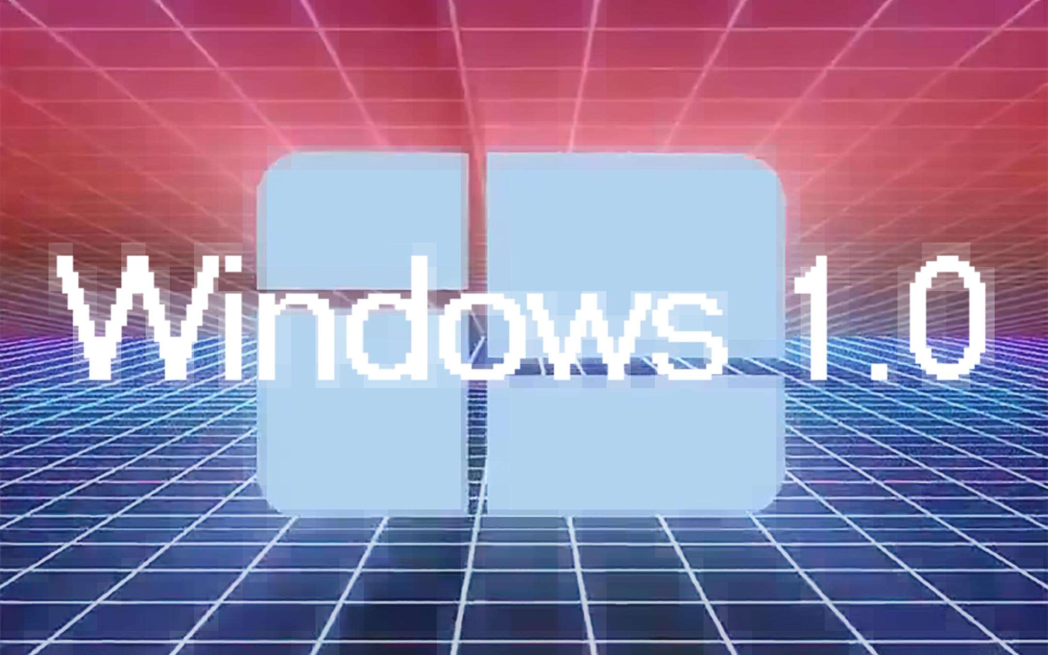 Windows 1.0 con Orologio, MS-Dos Executive e molto altro