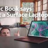 Mac Book dice che è meglio il laptop Surface