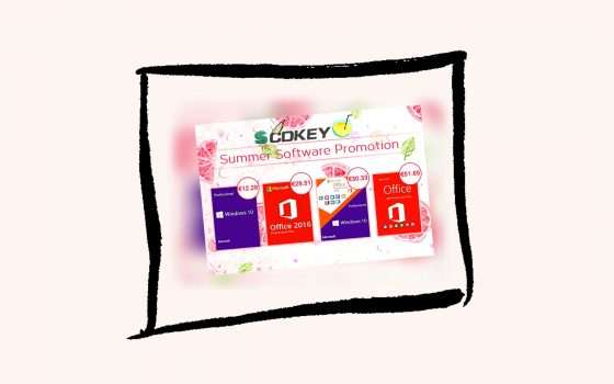 SCDKey Summer Sale: Windows 10 e Office per 29€