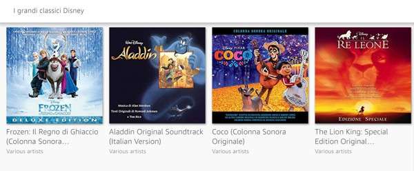 Musiche Disney, gratis per gli utenti Amazon Prime
