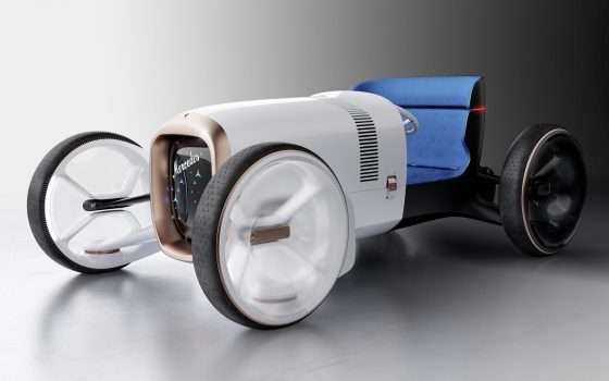 Vision Mercedes Simplex, il passato è elettrico