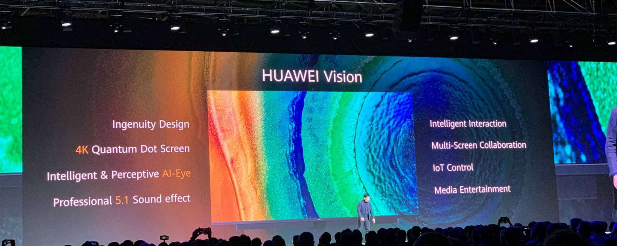 Huawei Vision, la TV 4K con IA e HarmonyOS