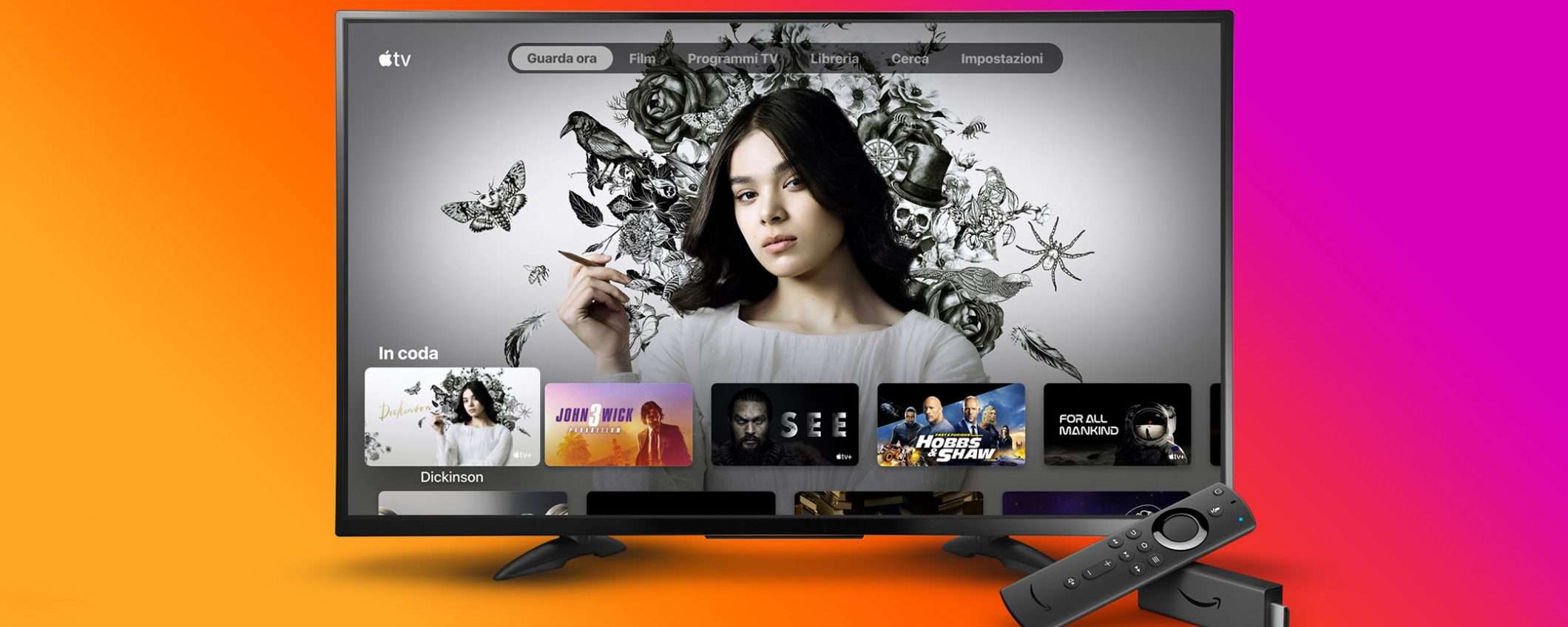 L'applicazione Apple TV arriva su Amazon Fire TV