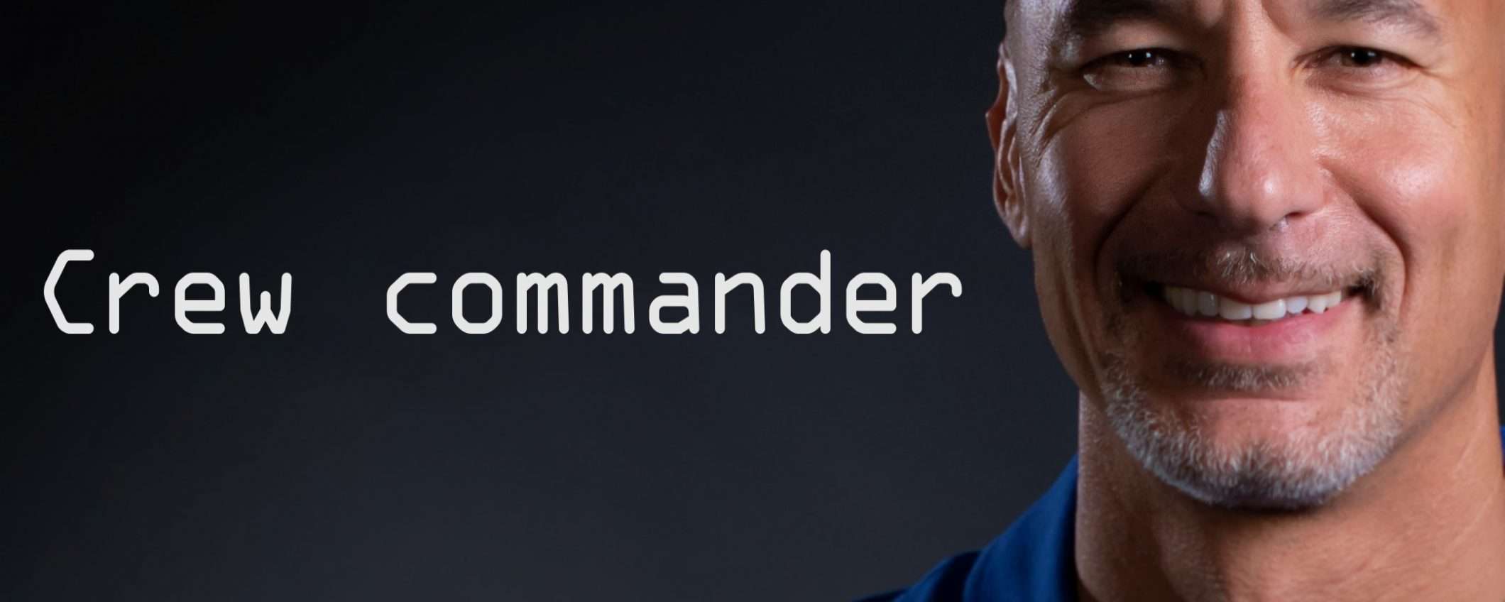 Luca Parmitano, crew commander in diretta streaming