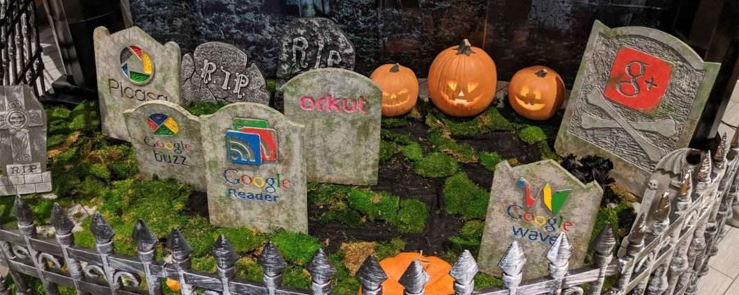 Halloween e bigG: un cimitero per Google