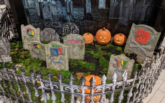 Halloween e bigG: un cimitero per Google