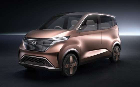 Il concept Nissan IMk: urban EV commuter