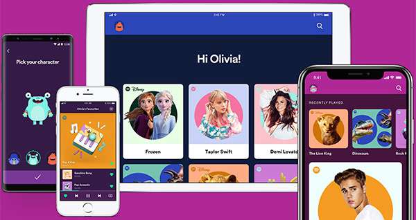 Spotify Kids, streaming musicale per i più piccoli