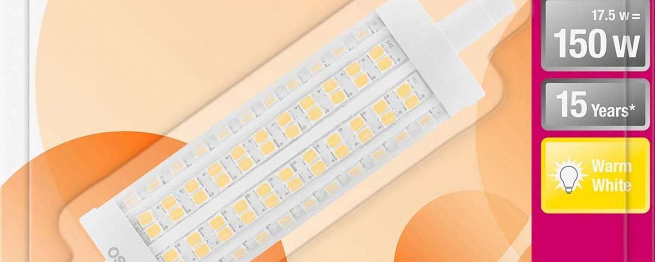 Black Friday: lampada tubolare LED Osram in sconto