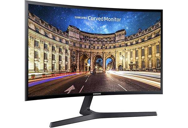 Il monitor curvo Samsung C27F396 da 27 pollici