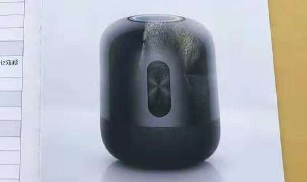 Una prima immagine dello smart speaker Huawei Sound X
