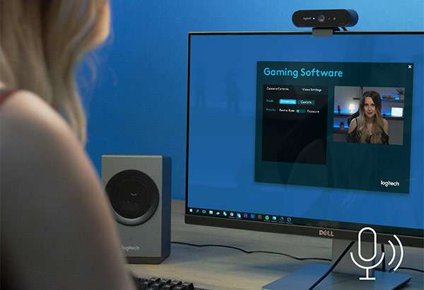 La webcam Logitech BRIO con sensore Ultra HD