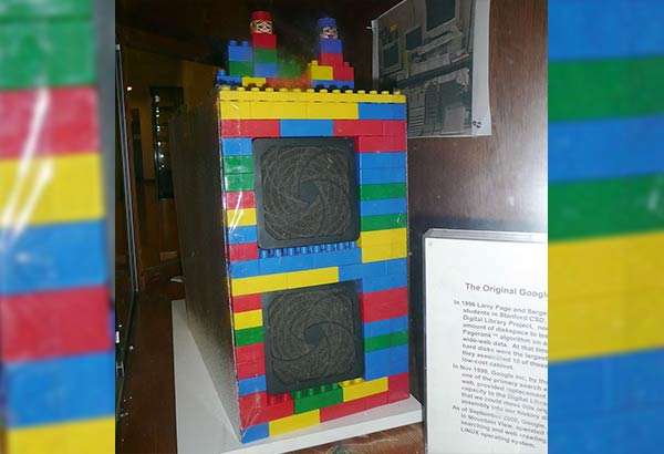 Il primo server di Google, costruito con i mattoncini LEGO