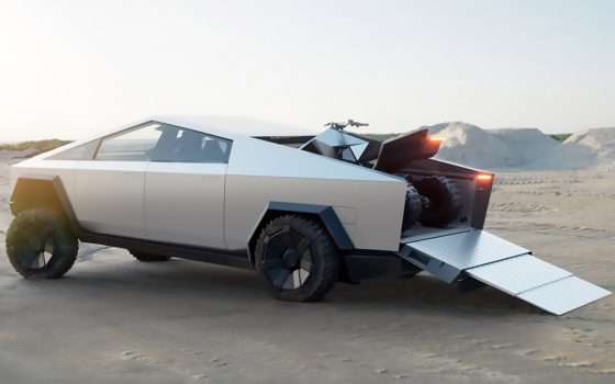 Il quad elettrico di Tesla arriverà con Cybertruck