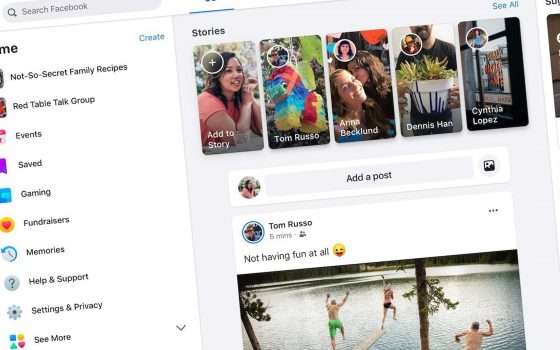 Facebook: ecco il restyling della versione desktop