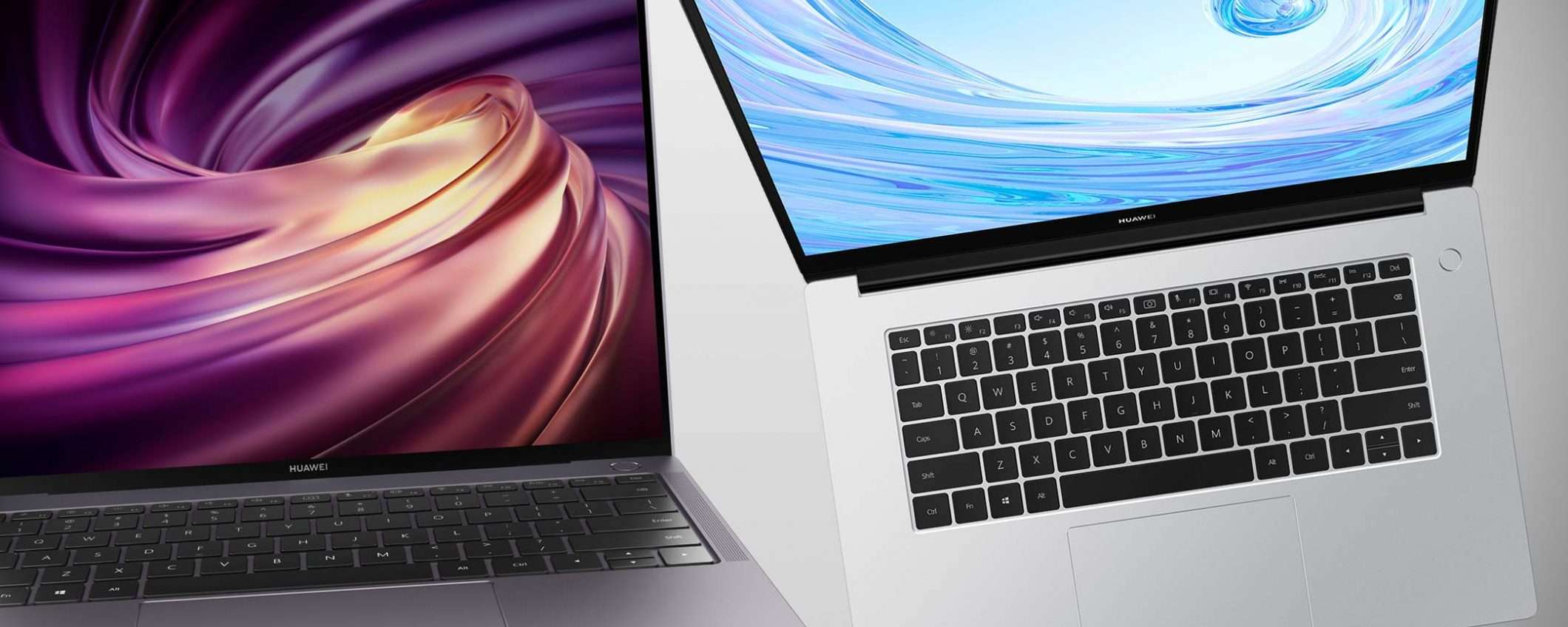 Tre nuovi laptop Huawei Matebook in Italia