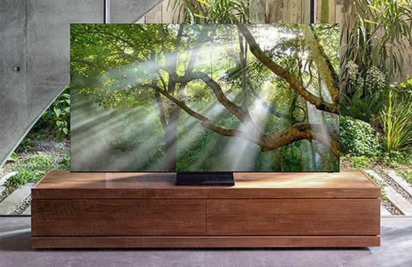 Il TV 8K di Samsung con pannello QLED di tipo Zero Bezel