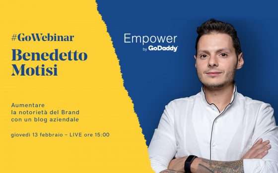 GoDaddy, 11 webinar gratuiti per PMI e startup