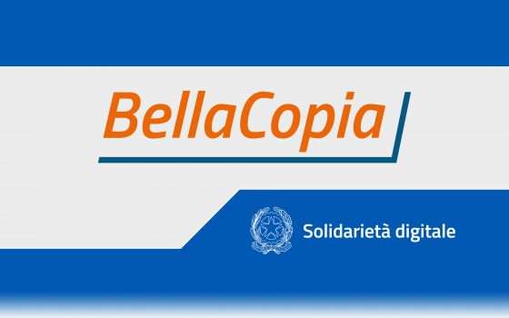 Solidarietà Digitale: BellaCopia per le fatture