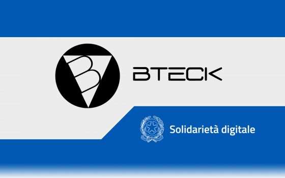Solidarietà Digitale: Bteck, assistenza tecnica