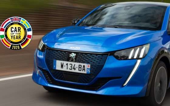 La Peugeot 208 è l'Auto dell'Anno 2020