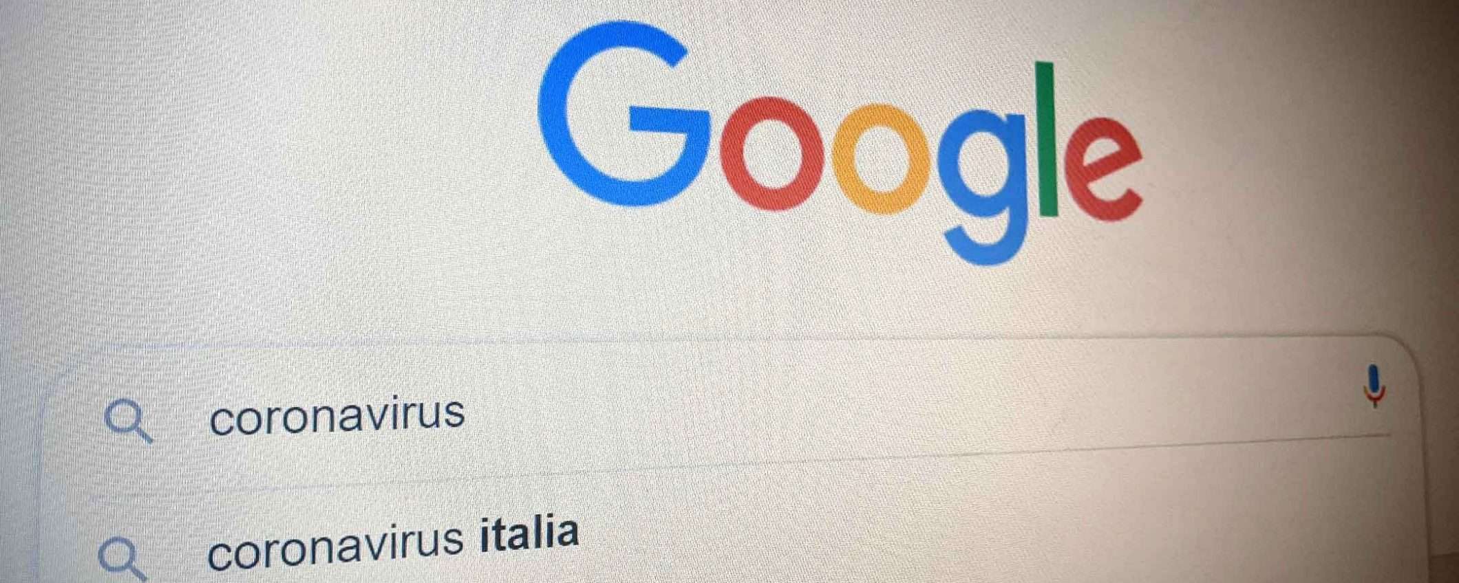 Coronavirus: di nuovo su le ricerche in Italia