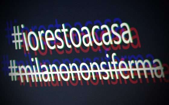Da #milanononsiferma a #iorestoacasa: schizofrenia social