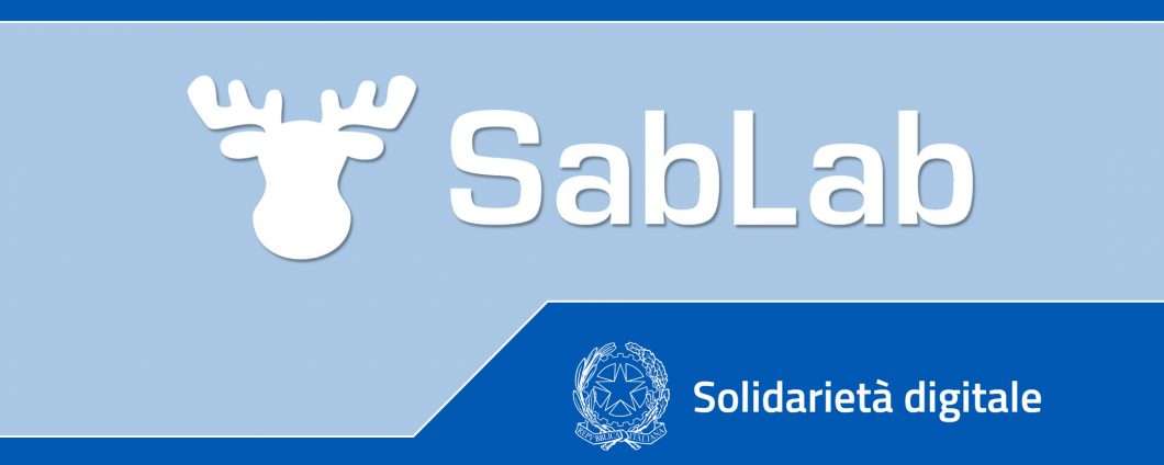 Solidarietà Digitale: a bordo anche Sablab