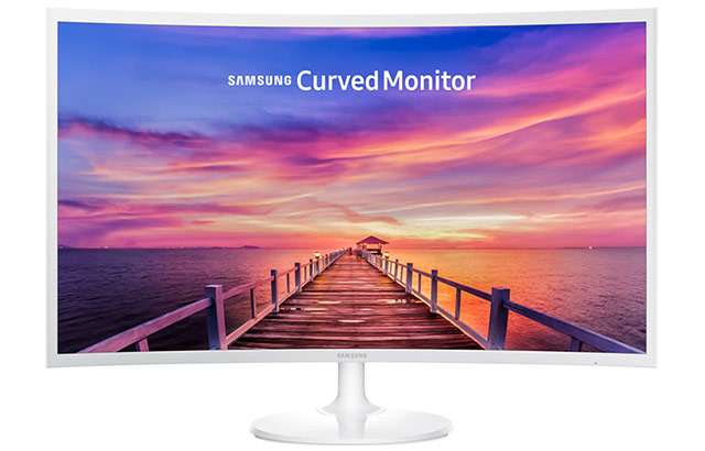 Il monitor curvo Samsung C32F391 da 32 pollici