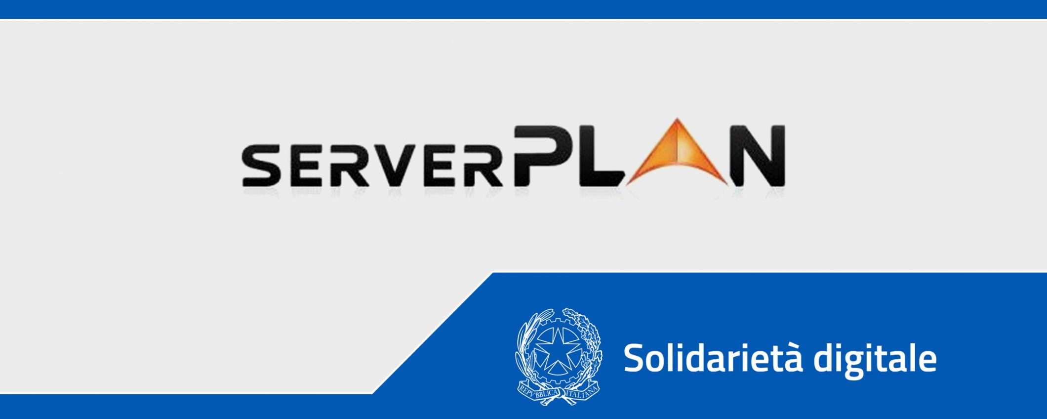 Solidarietà Digitale: Serverplan, A place for YOU