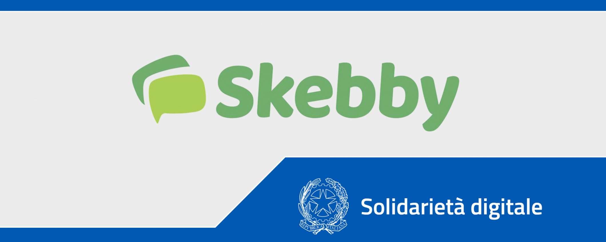 Solidarietà Digitale: Skebby per l'invio di SMS
